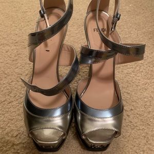 Fendi platforms ORIGINAL *used once only*